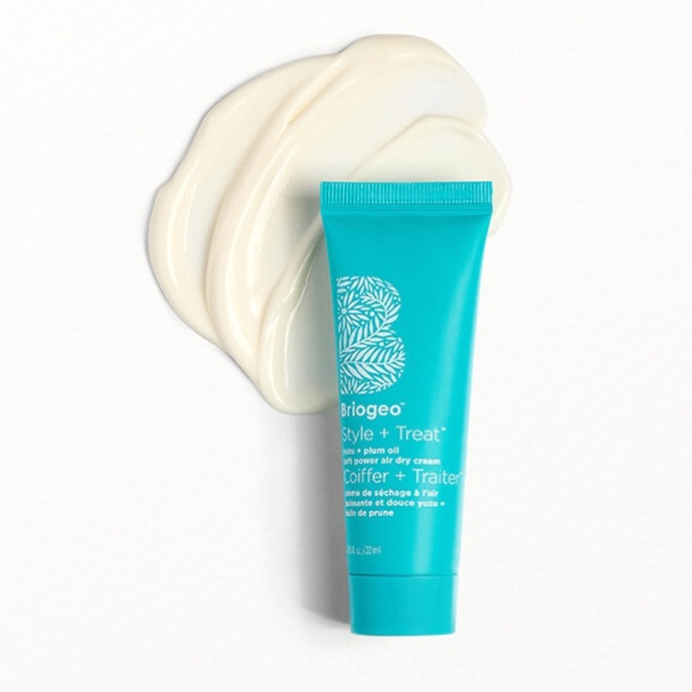 Briogeo Haircare Style + Treat Yuzu + Plum Oil Air Dry Hair Styling Cream Mini